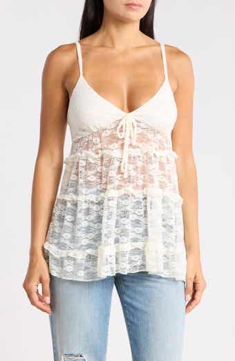 Tiered Lace Camisole