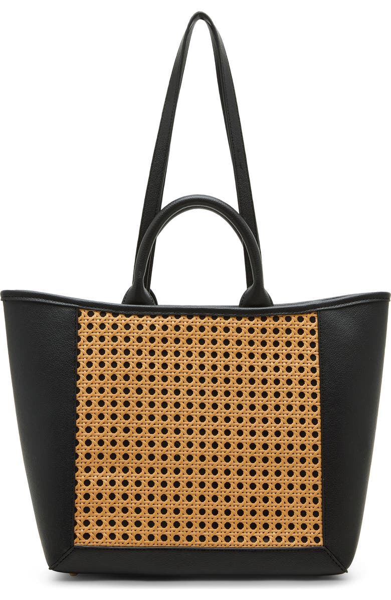 Anne Klein Cane Medium Tote Bag, Alternate, color,