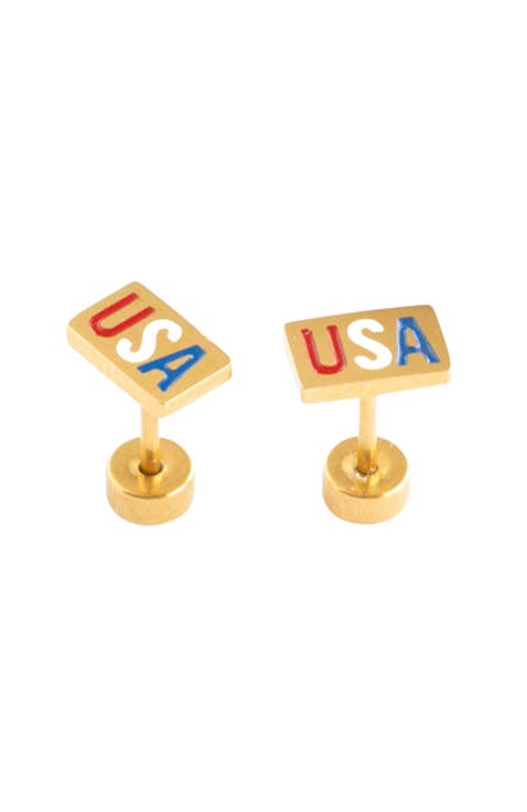 USA Stud Earrings