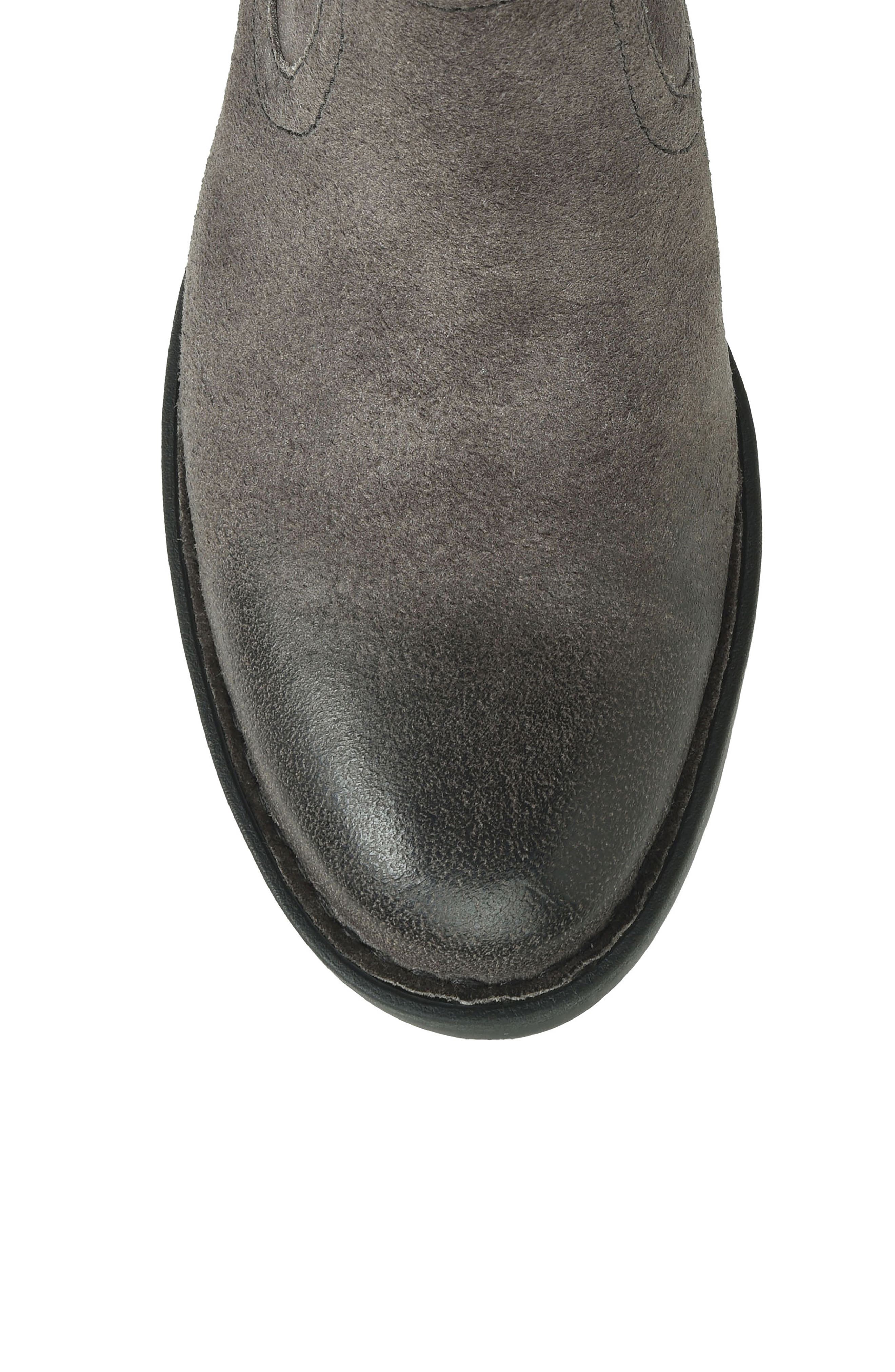 Borman Over the Knee Boot, Alternate, color, DARK GREY DISTRESSED LEATHER