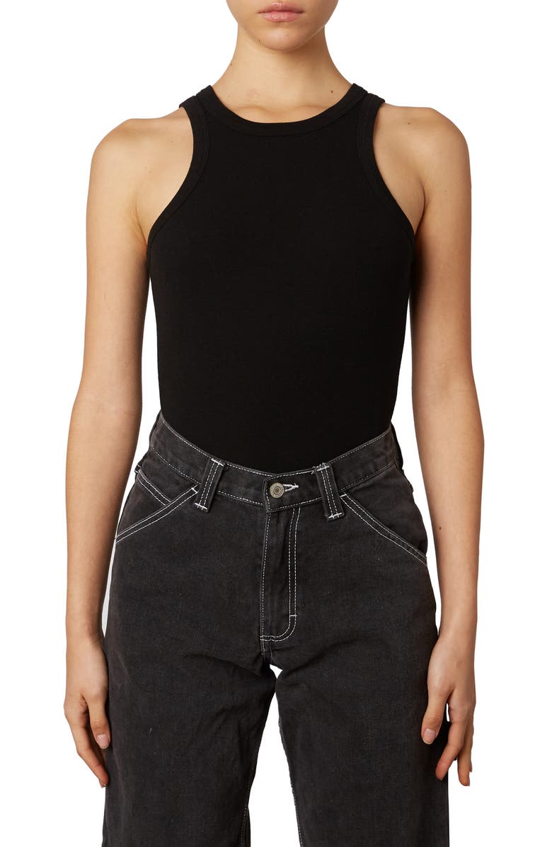 Nia Jersey Racer Tank, Main, color, 