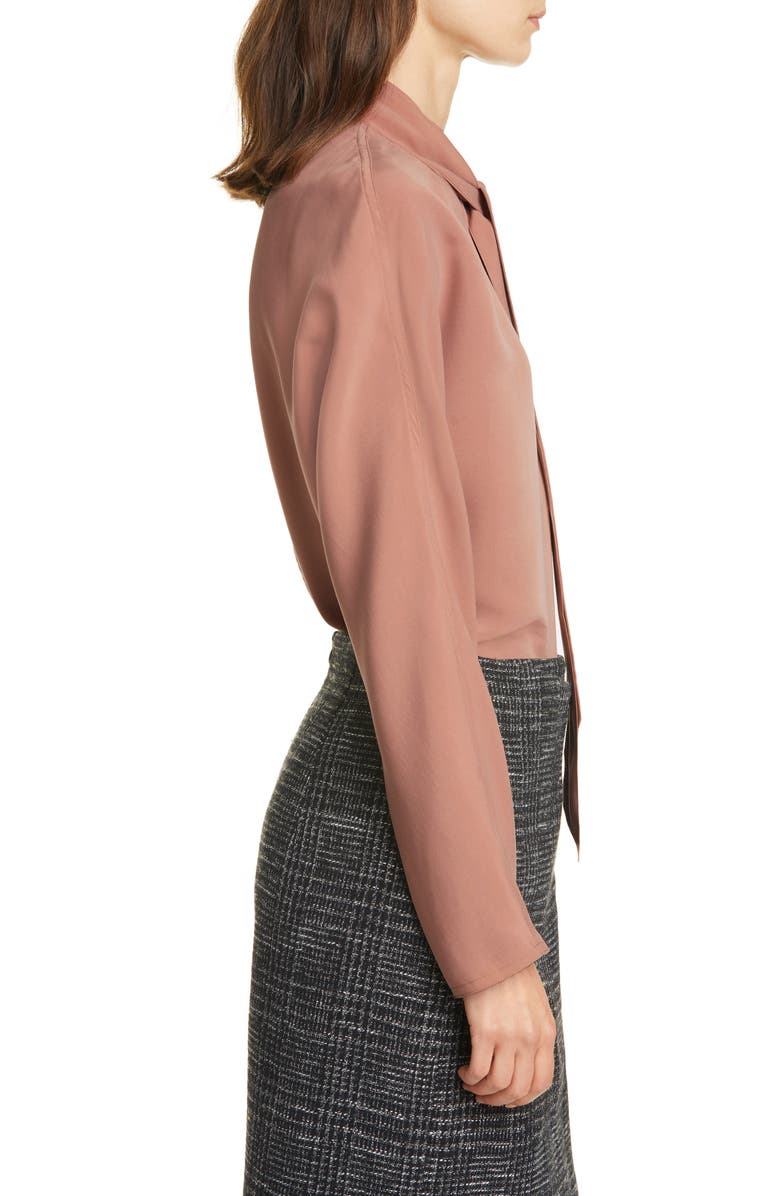 Club Monaco Tie Neck Top, Alternate, color, 