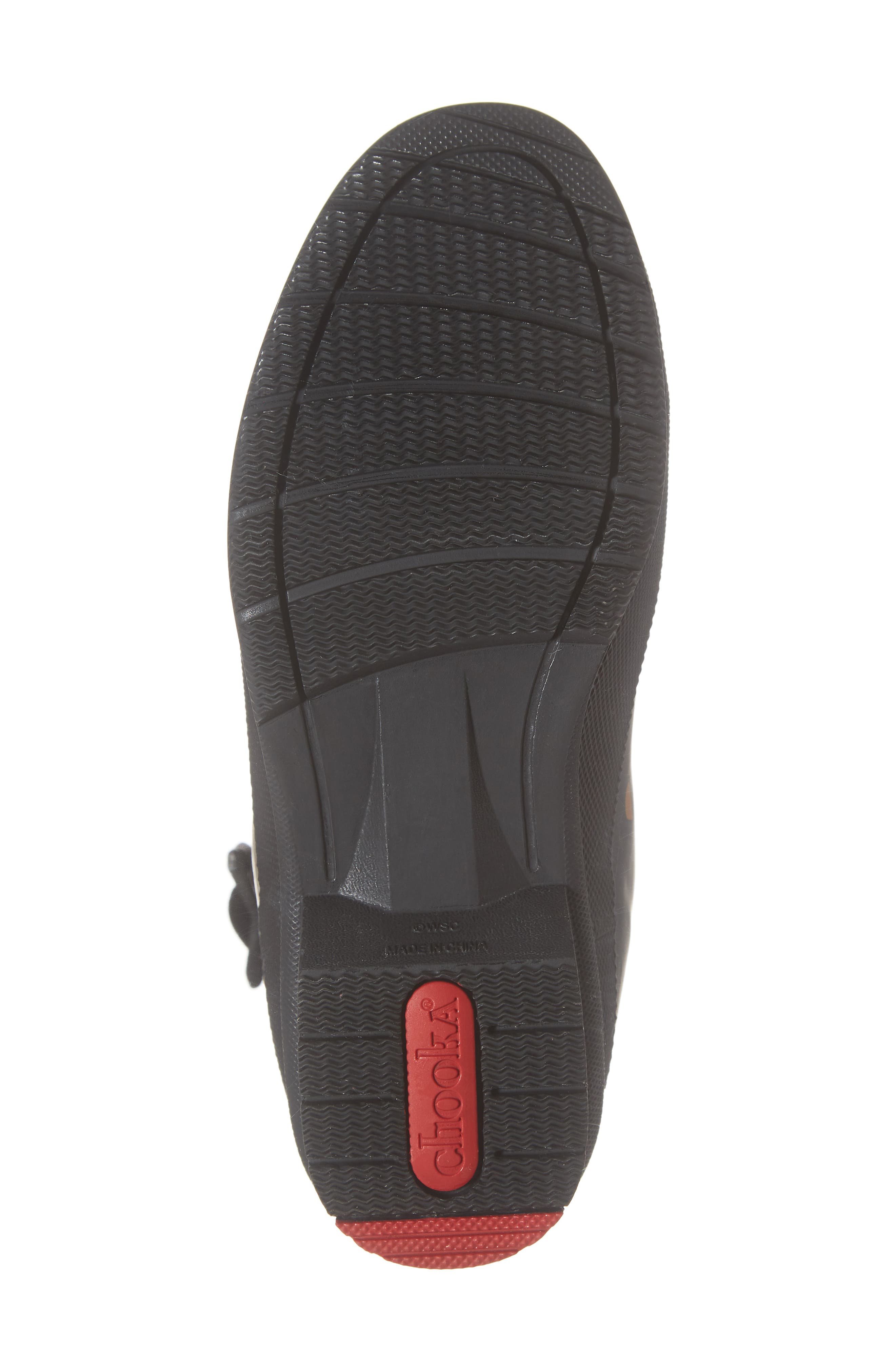 Chooka Dot Waterproof Rain Bootie, Alternate, color, 