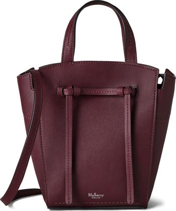 トートバッグ MULBERRY CLOVELLY MINI TOTE BAG MULBERRY】CLOVELLY MINI TOTE BAG (Mulberry/トートバッグ