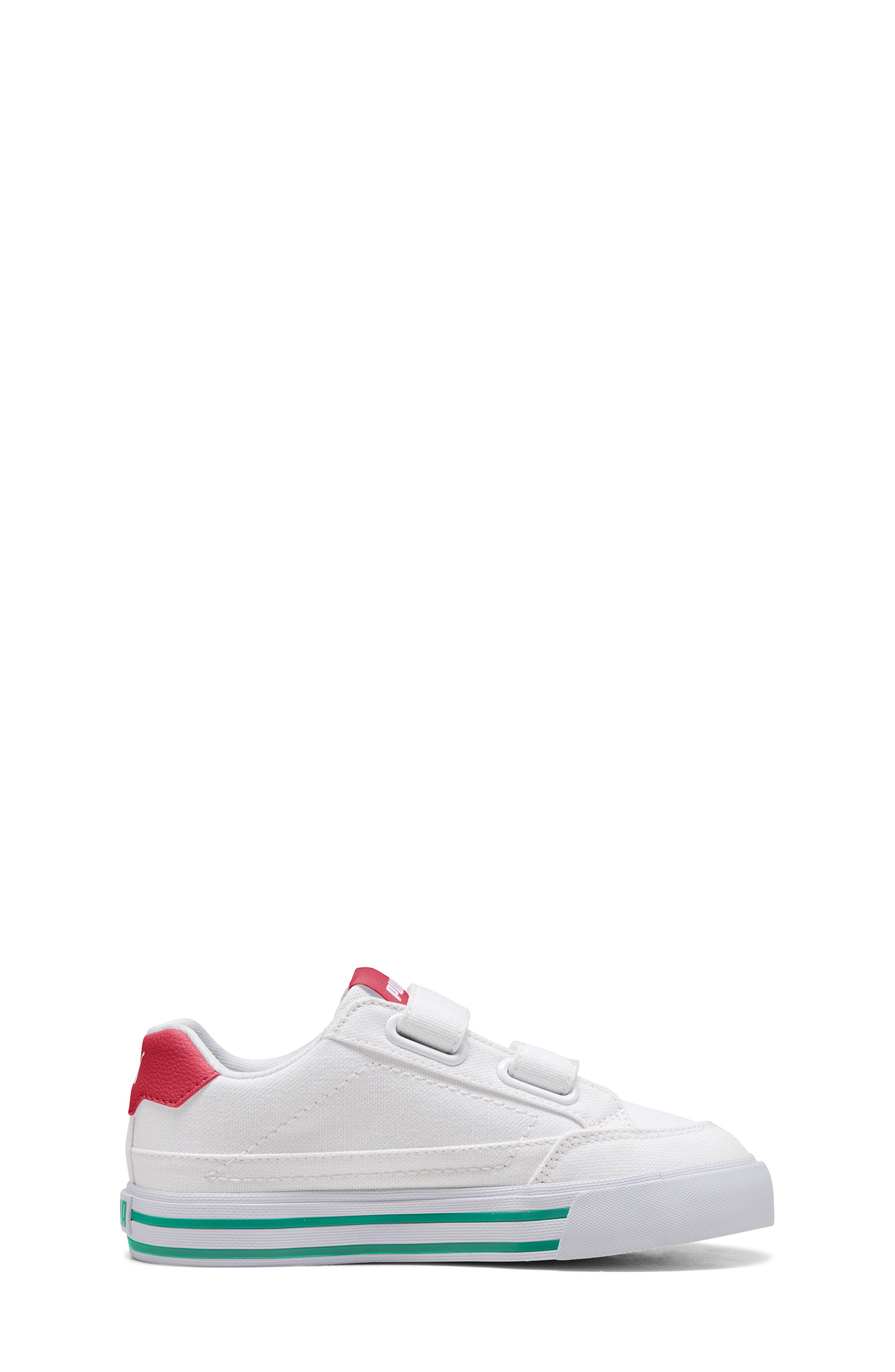 Kids' Court Classic Vulc Sneaker, Alternate, color, PUMA WHITE/ RACING BLUE
