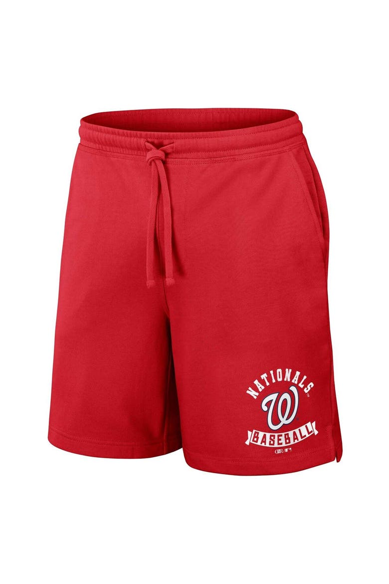 Men's Darius Rucker Collection by Fanatics Red Washington Nationals Team Color Shorts, Alternate, color, Red