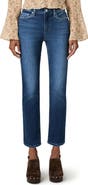 PAIGE Cindy High Waist Ankle Straight Leg Jeans