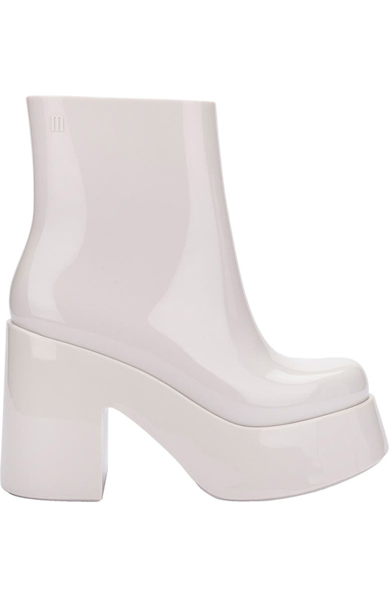 Melissa Nubia II Platform Bootie, Alternate, color, White