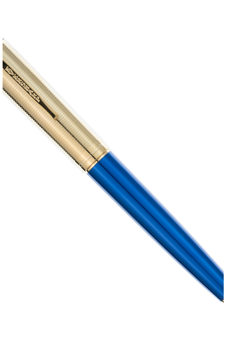 Skyline Ballpoint Pen, Alternate, color, Blue Gold