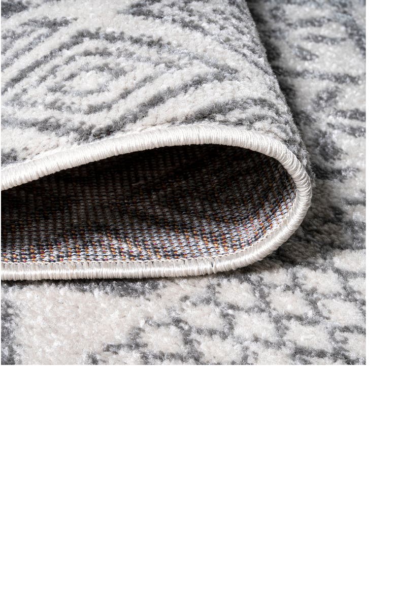 JONATHAN Y Athens Modern Geometric Boho Area Rug, Alternate, color, Gray/Cream