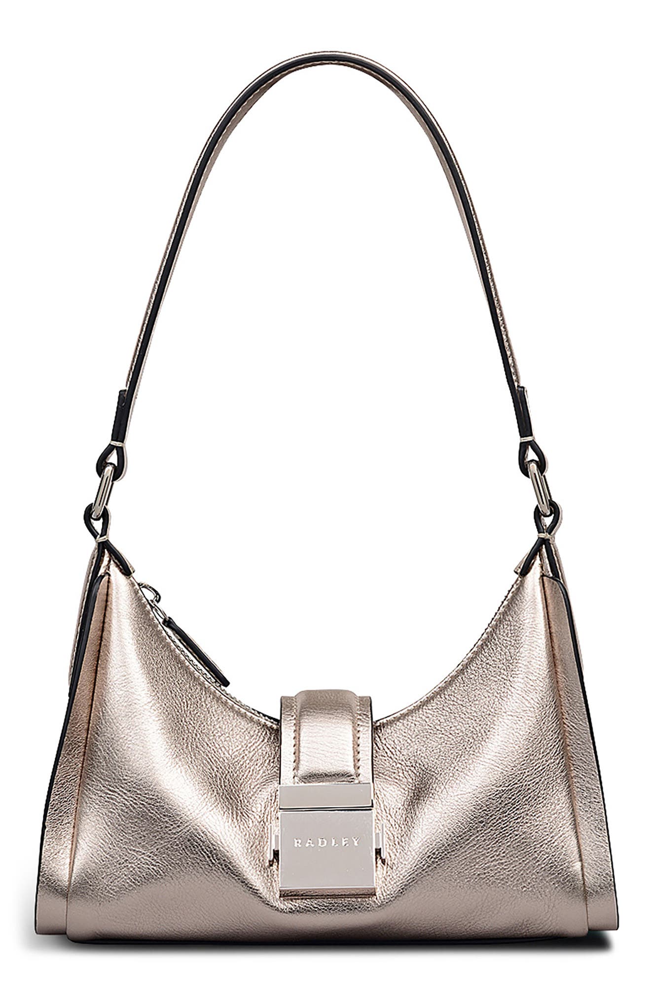 Radley Sloane Metallic Leather Shoulder Bag