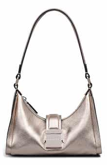 Radley Sloane Metallic Leather Shoulder Bag