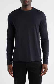Robert Barakett Christopher Long Sleeve Pima Cotton T-Shirt