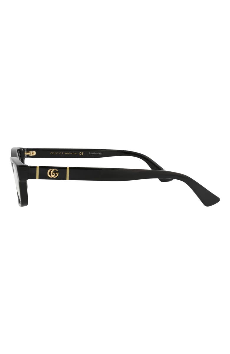 Gucci 51mm Rectangle Optical Frames, Alternate, color,