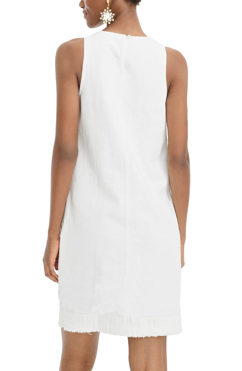 J.Crew Denim Shift Dress, Alternate, color,