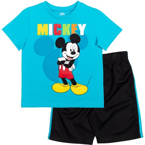 Mickey Mouse & Friends T-Shirt & Mesh Shorts Set (Baby)
