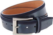 Trafalgar Santiago Mixed Genuine Leather Stitched 38mm Casual Belt