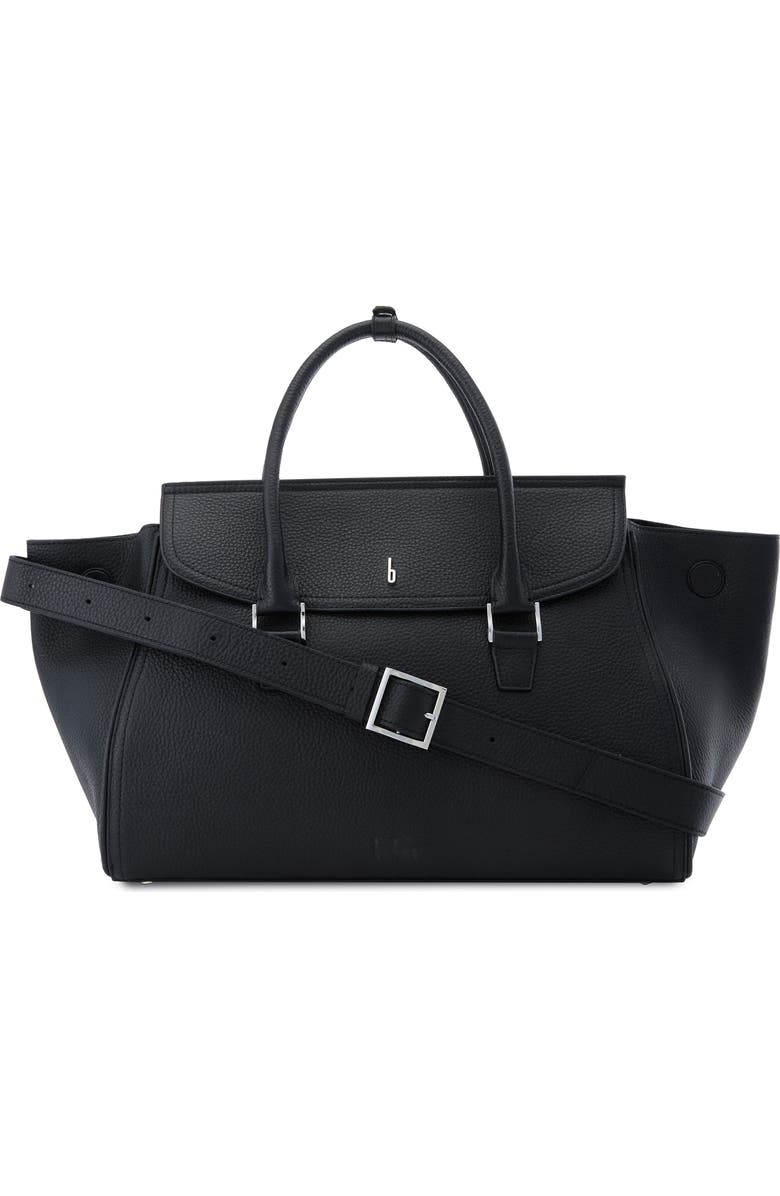 behno Large Coco Pebble Leather Satchel, Alternate, color,