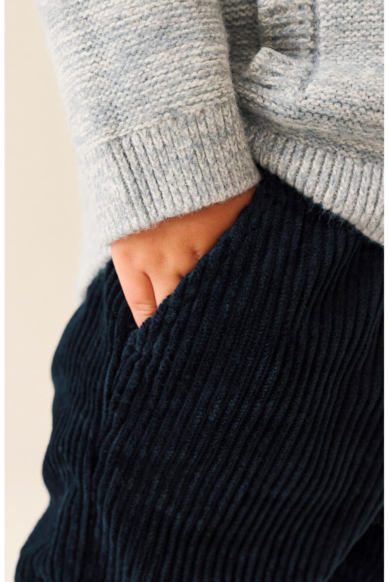 Kids' Corduroy Barrel Leg Pants, Alternate, color, BLUE