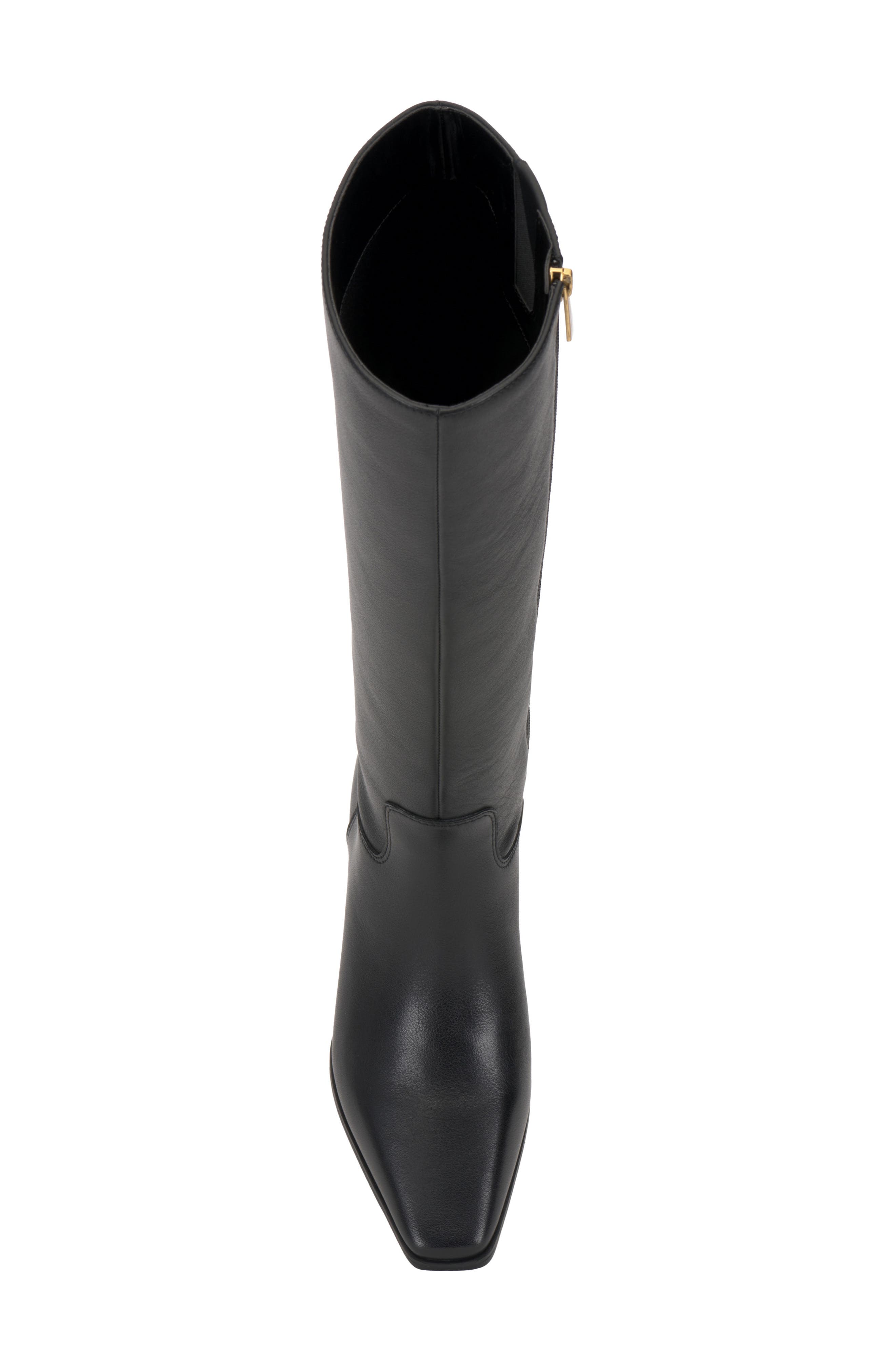 Pavla Knee High Boot, Alternate, color, BLACK LEATHER