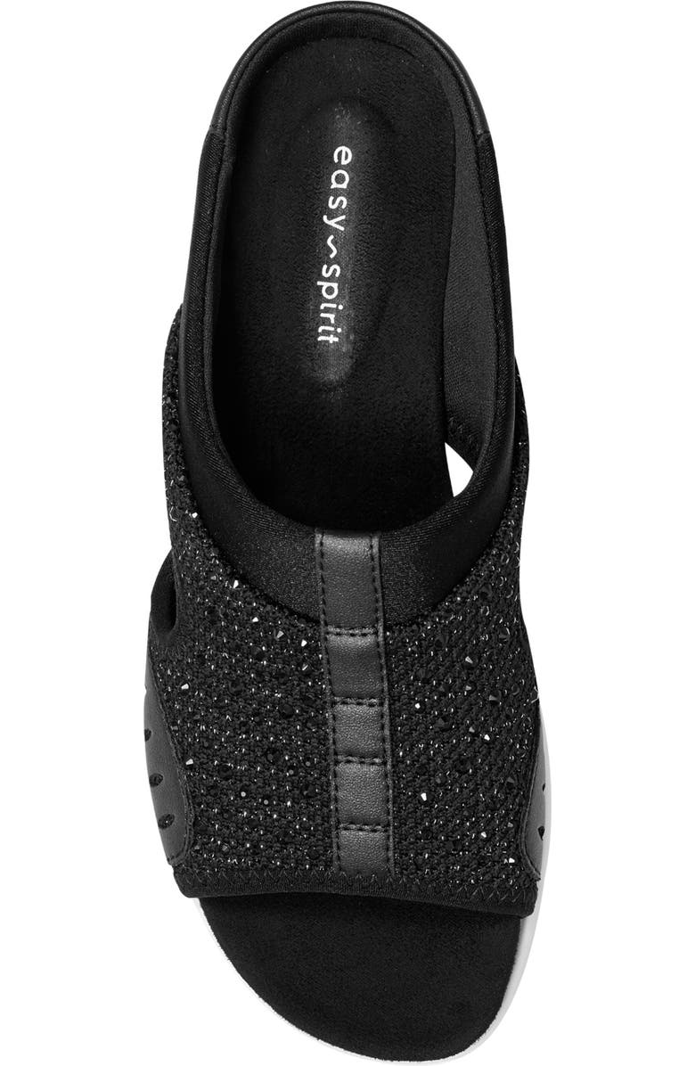 Easy Spirit Traciee Sport Slide Sandal, Alternate, color, Black