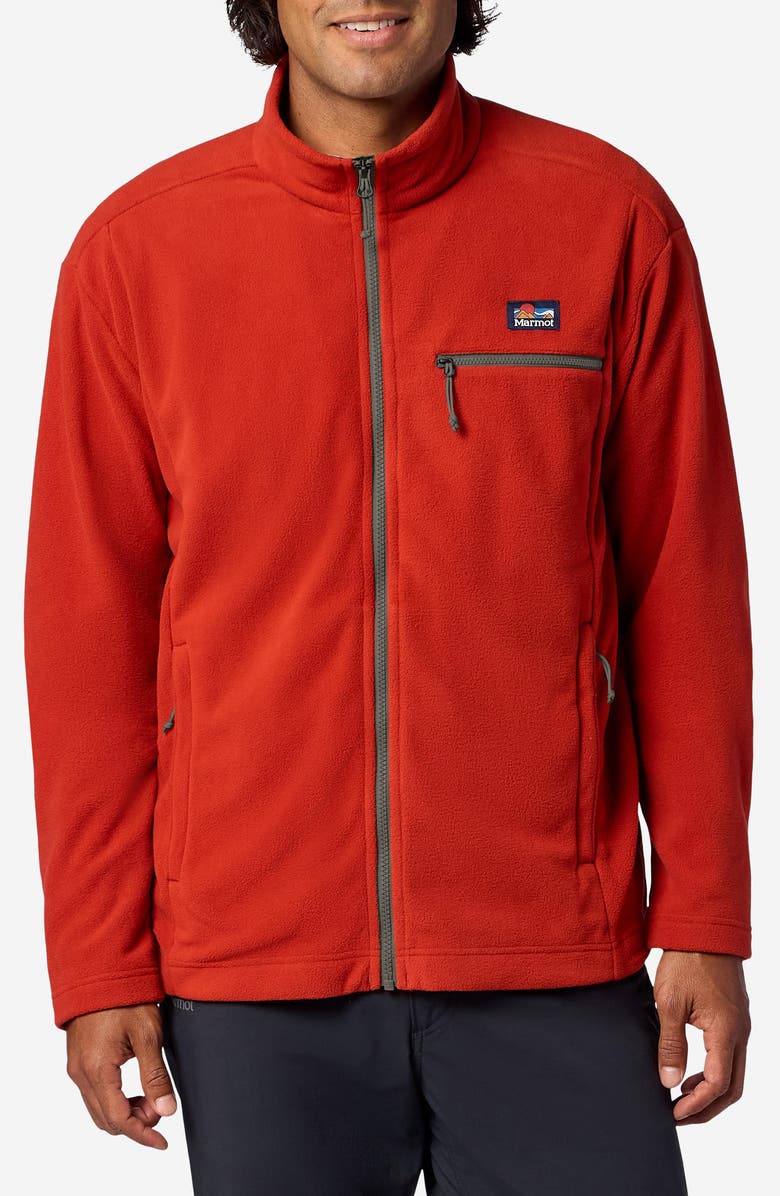 Marmot Upward Fleece Jacket, Main, color, Sumac