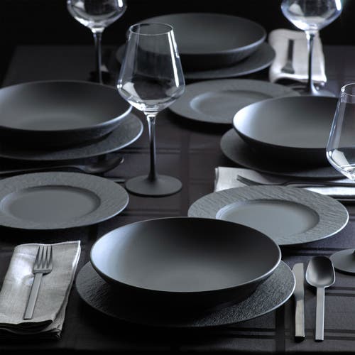 Villeroy & Boch Manufacture Rock 12-pc. Dinnerware Set