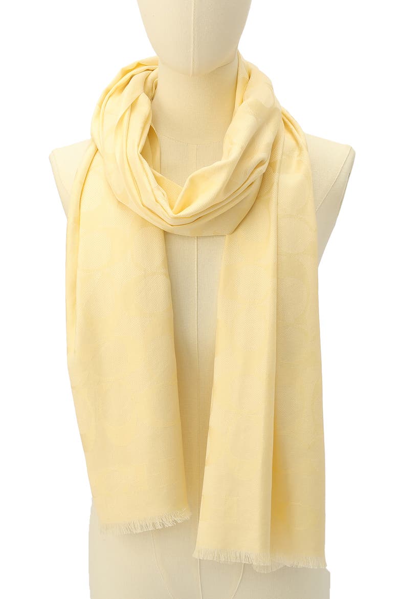 Signature-C Silk & Cotton Stole, Alternate, color, MOONLIGHT