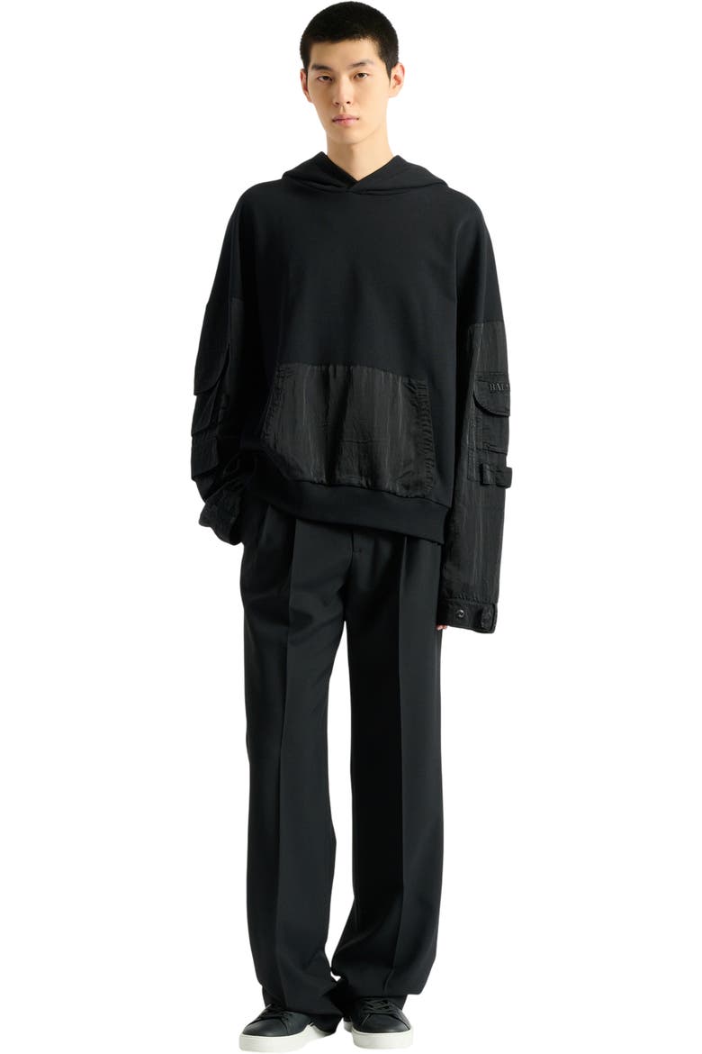 Vintage Utility hoodie, Main, color, black