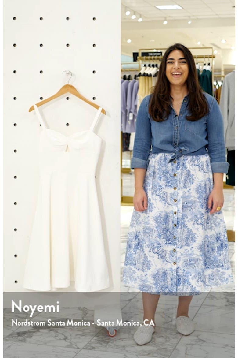 Bianca Sweetheart Midi Cocktail Dress video