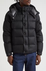 Moncler Vezere Down Puffer Jacket with Removable Hood