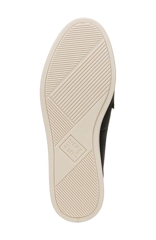 Naturalizer Isla Loafer In Black Faux Nubuck
