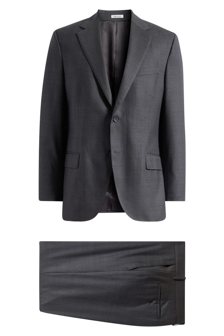 Hartford Classic Suit, Main, color, GREY