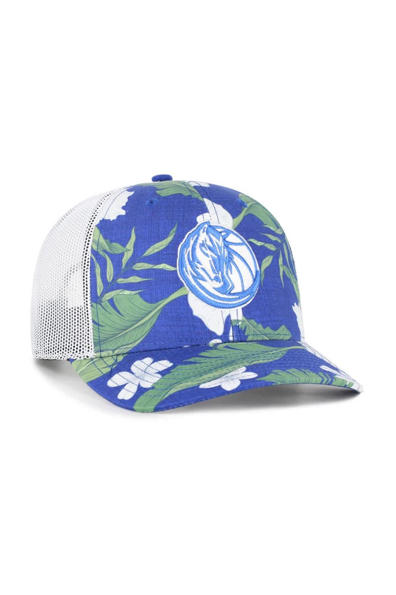 Men's '47  Royal Dallas Mavericks Beach Side Trucker Adjustable Hat, Alternate, color, Royal