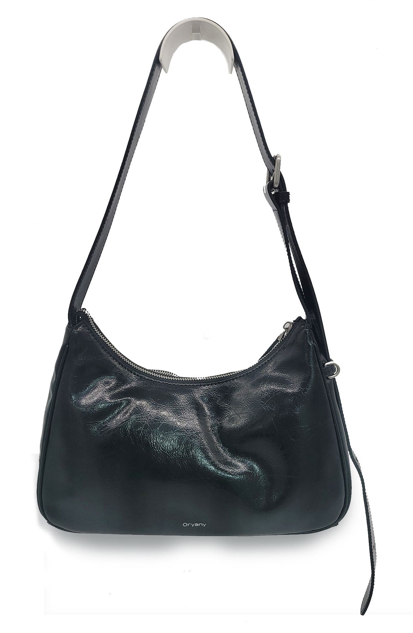Oryany Out Pocket Leather Shoulder Bag, Alternate, color, 