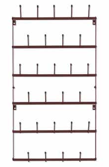 Large 6-Tier Metal Mug Rack