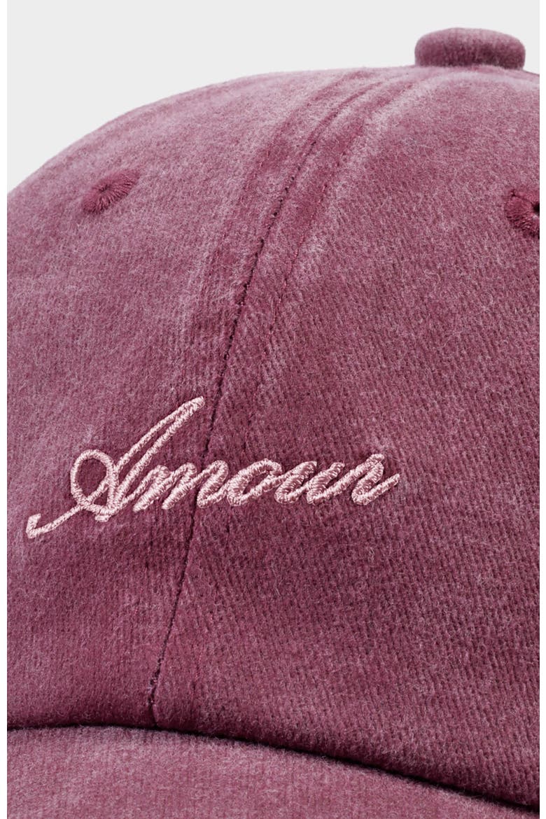 Embroidered Cap, Alternate, color, Red