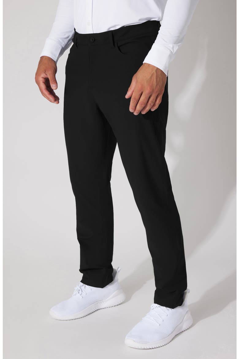 Tricot Prime Time Pants, Alternate, color, BLACK