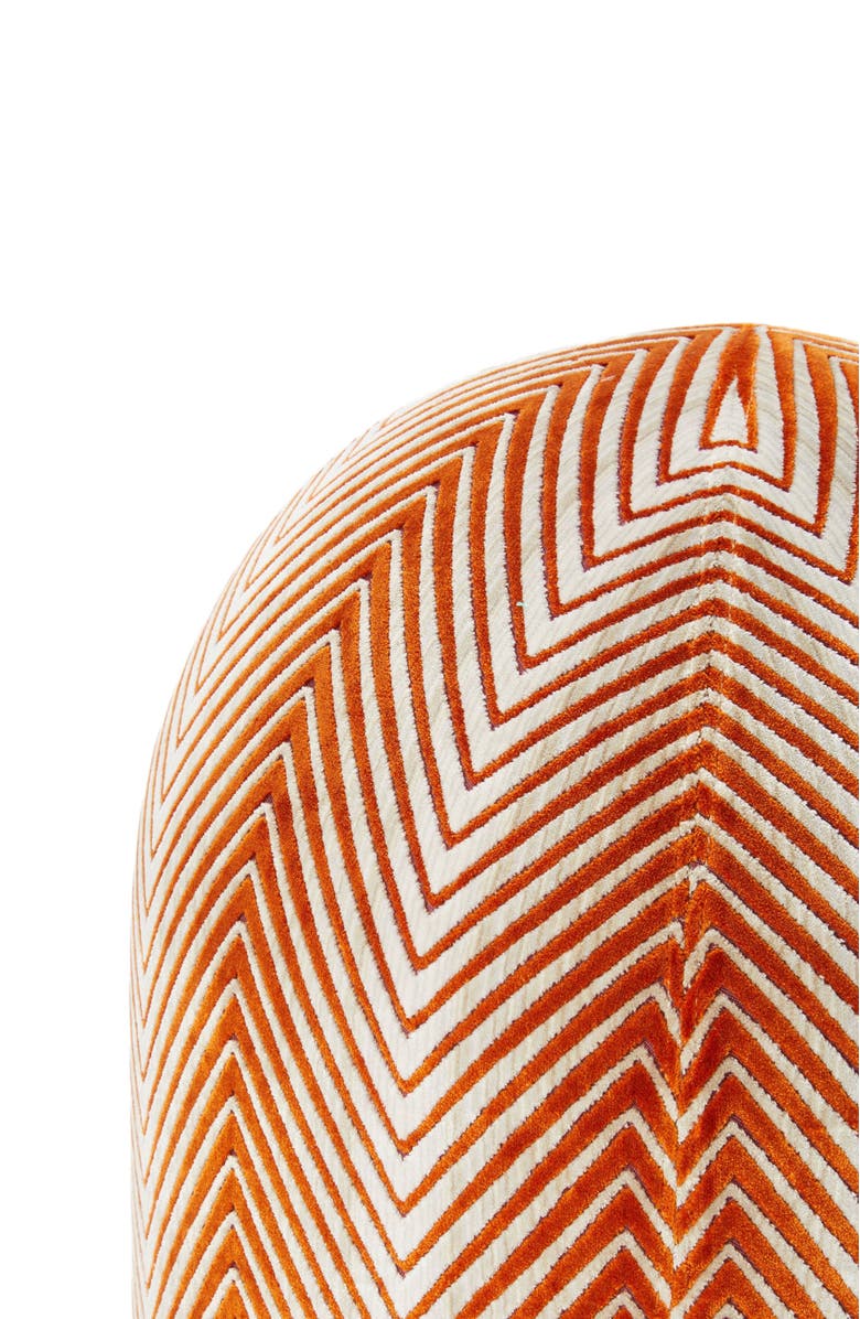 Missoni Home Ziggy Pouf 50x50 Cm, Alternate, color, Orange Multicoloured