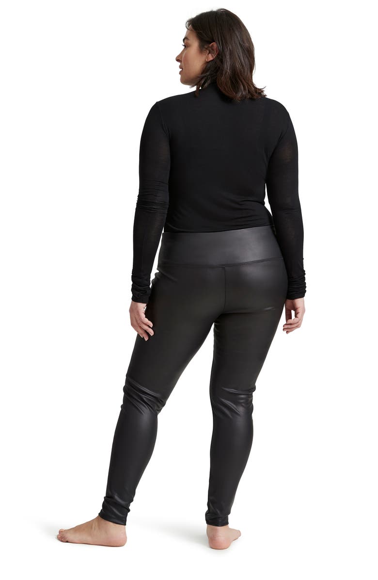 Marcella Kaya Leggings, Alternate, color, Black