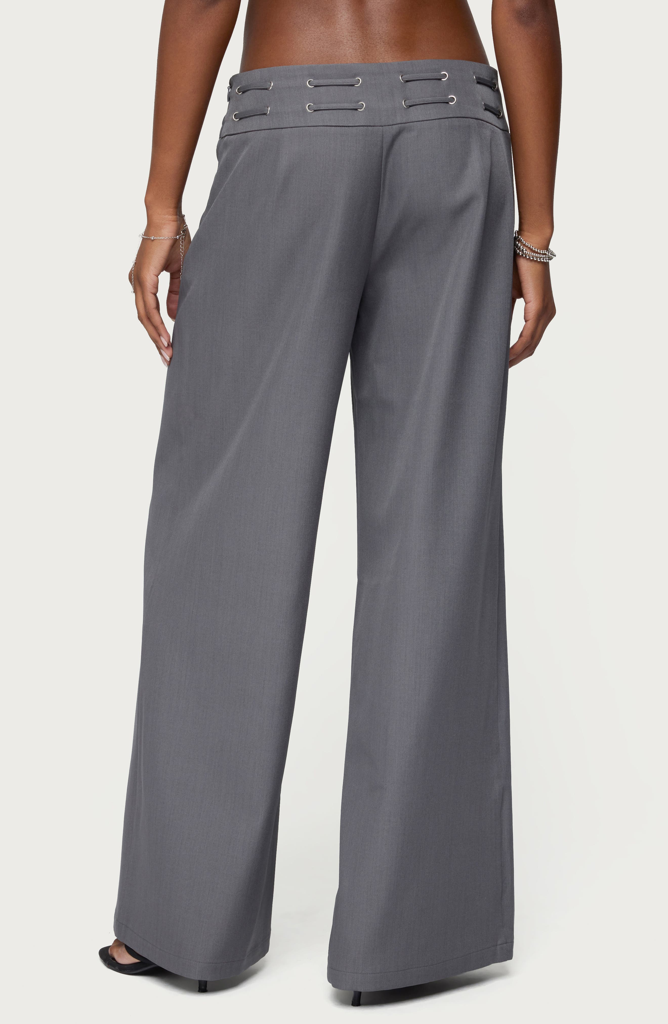 WIllard Baggy Belted Lace-Up Pants - image 2