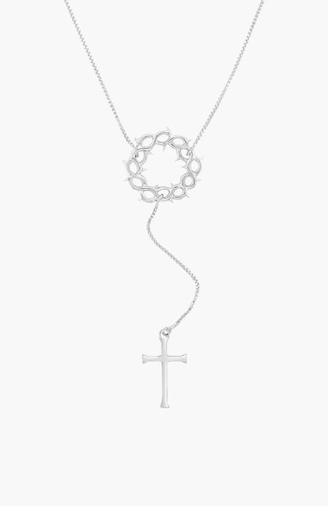 Crown Of Thorns Y Necklace