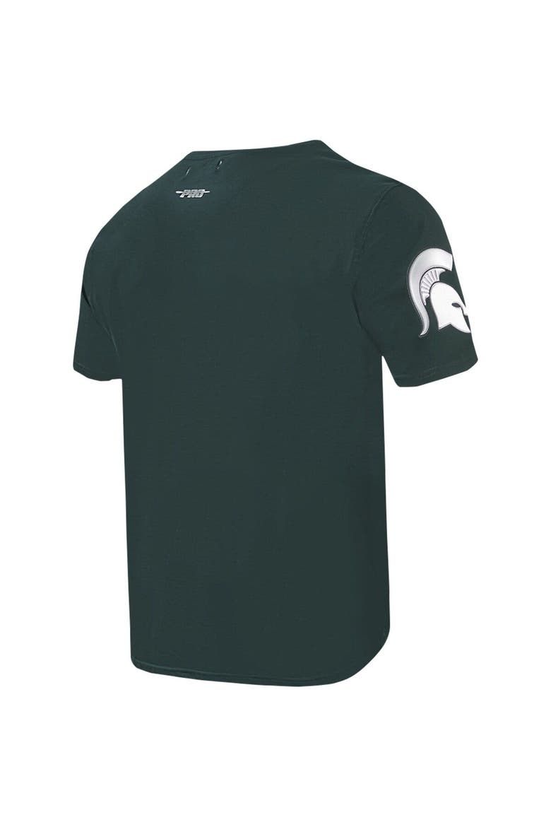 Men's Pro Standard Green Michigan State Spartans Classic T-Shirt, Alternate, color, Green