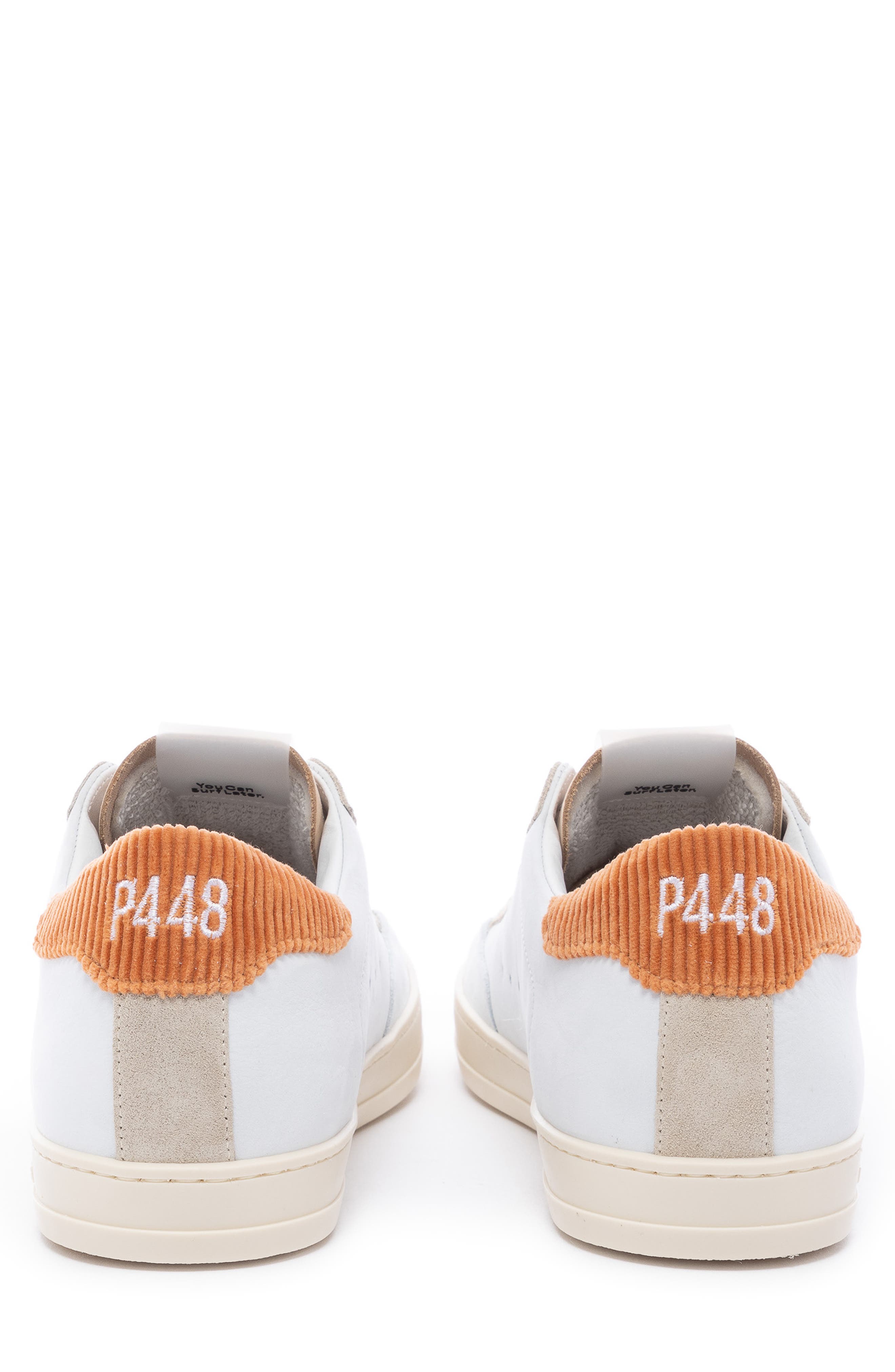 P448 John Low Top Sneaker, Alternate, color, Whi-Camel