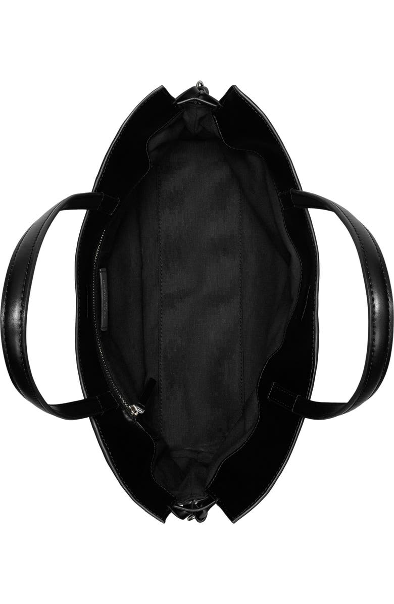 Tory Burch Small Ella Natuura<sup>™</sup> Drawstring Tote, Alternate, color, Black