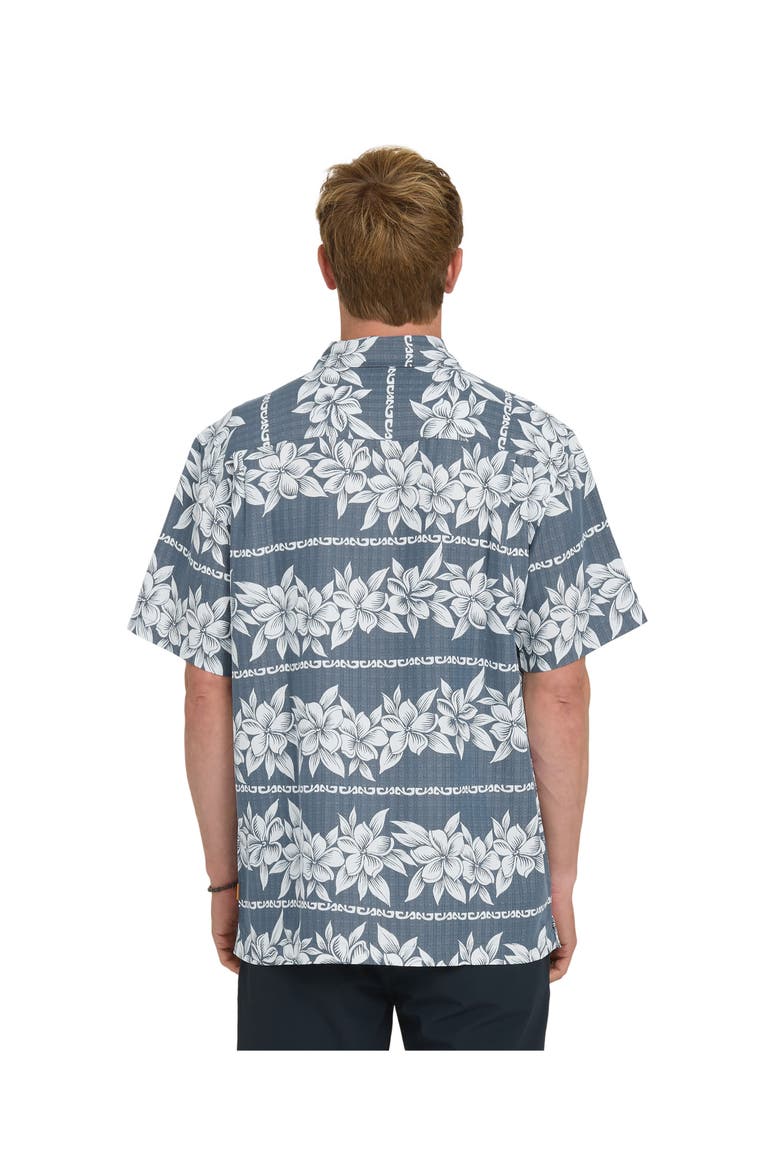 Horizons Short Sleeve Shirt, Alternate, color, DARK DENIM