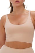 Noody Seamless Smooth Scoop Neck Top