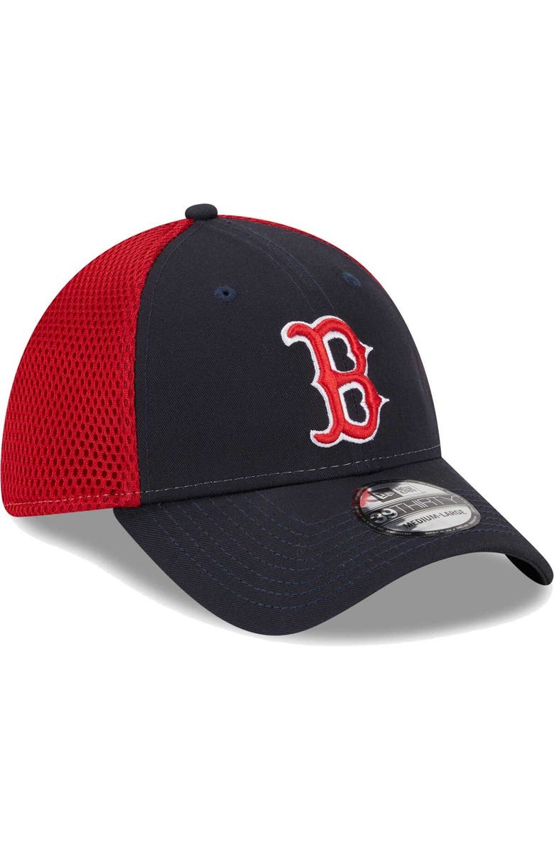 New Era Men's New Era Navy Boston Red Sox Team Neo 39THIRTY Flex Hat, Alternate, color, Navy