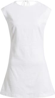 Open Edit Linen Blend Shift Dress