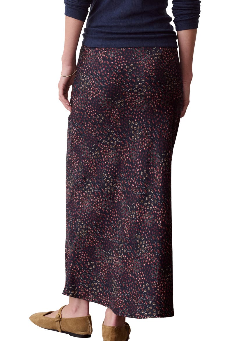 Silvia Maxi Skirt, Alternate, color, NAVY FLORAL